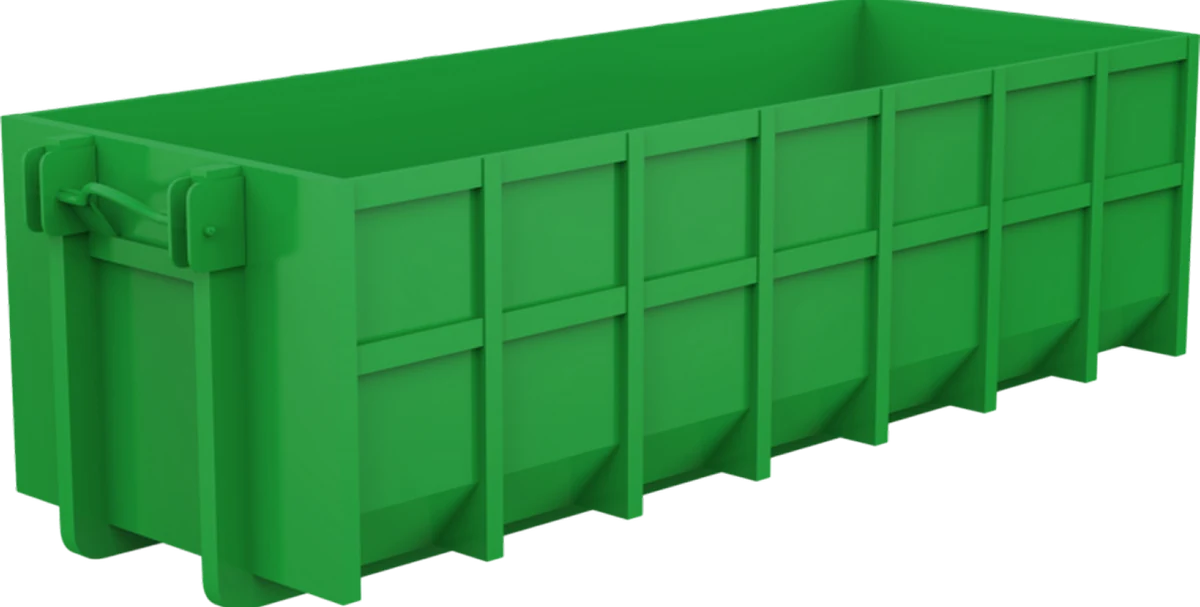 10-yard roll-off dumpster
